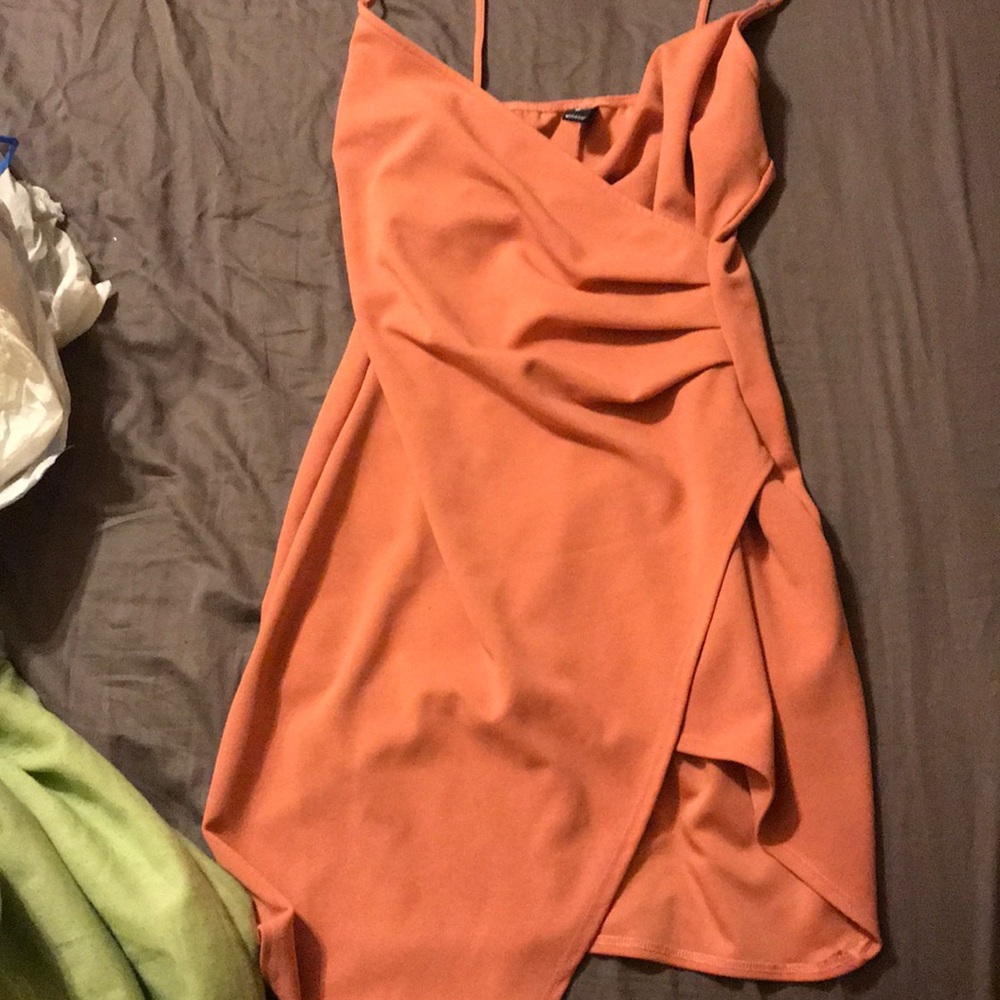 Windsor pink assymetrical dress